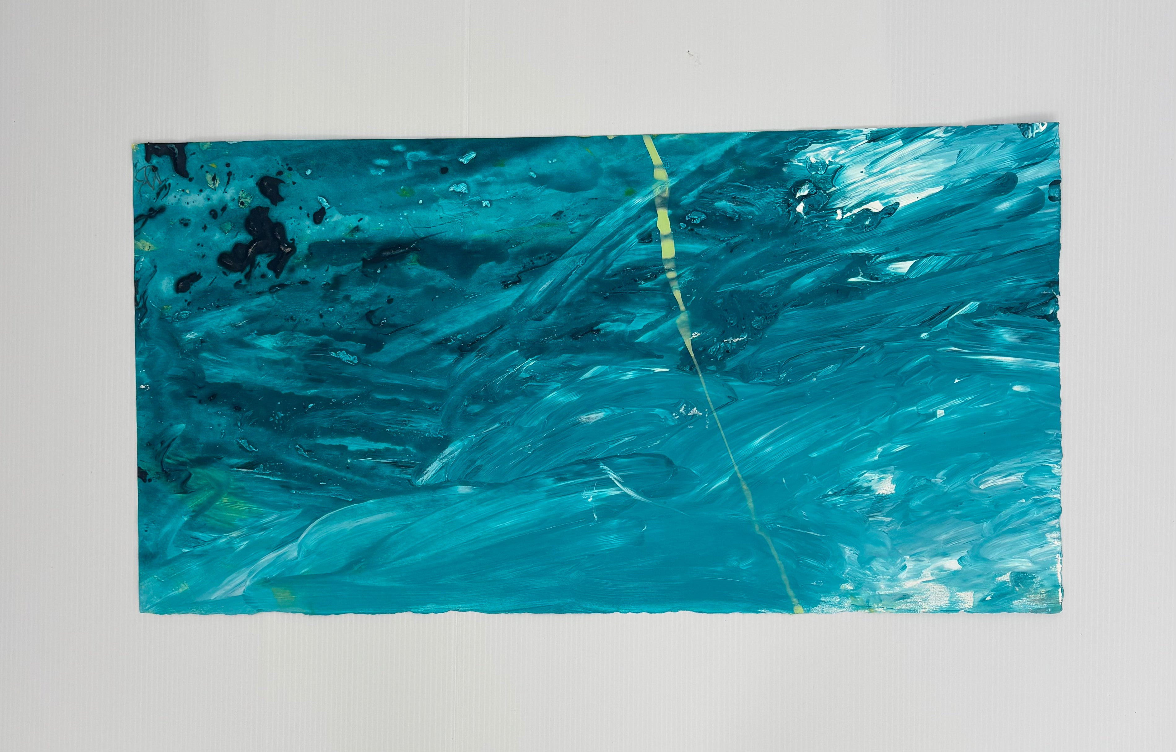Dark green sky 1 — original artwork by Matt Webb