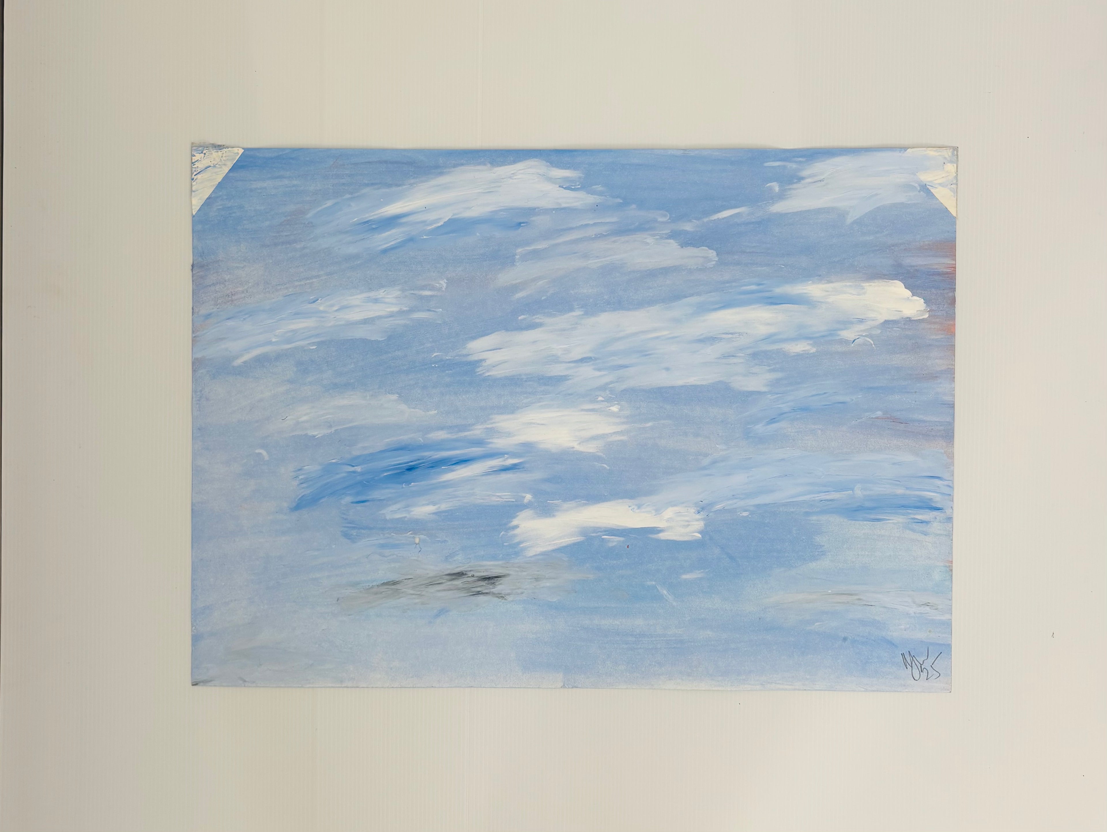 Blue sky 12 — original artwork by Matt Webb