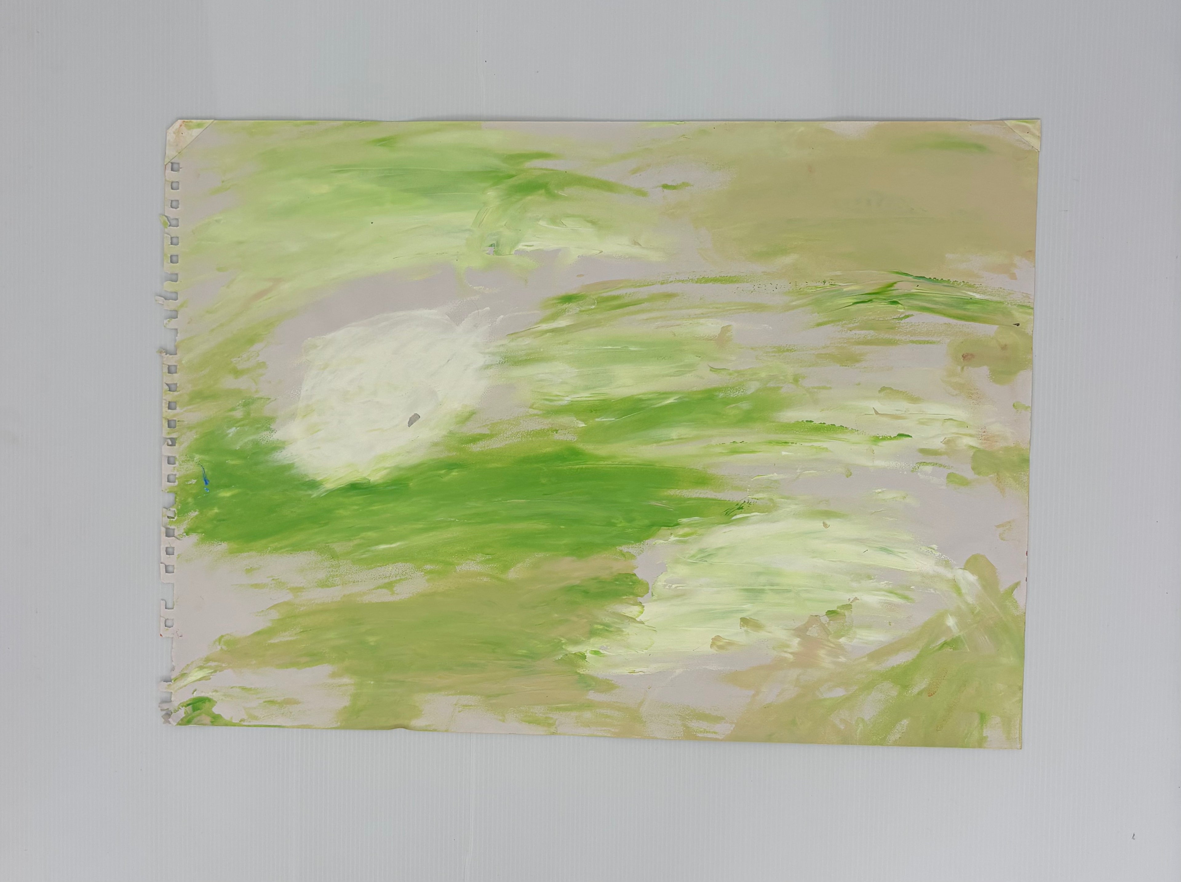Green sky 1 — original artwork by Matt Webb