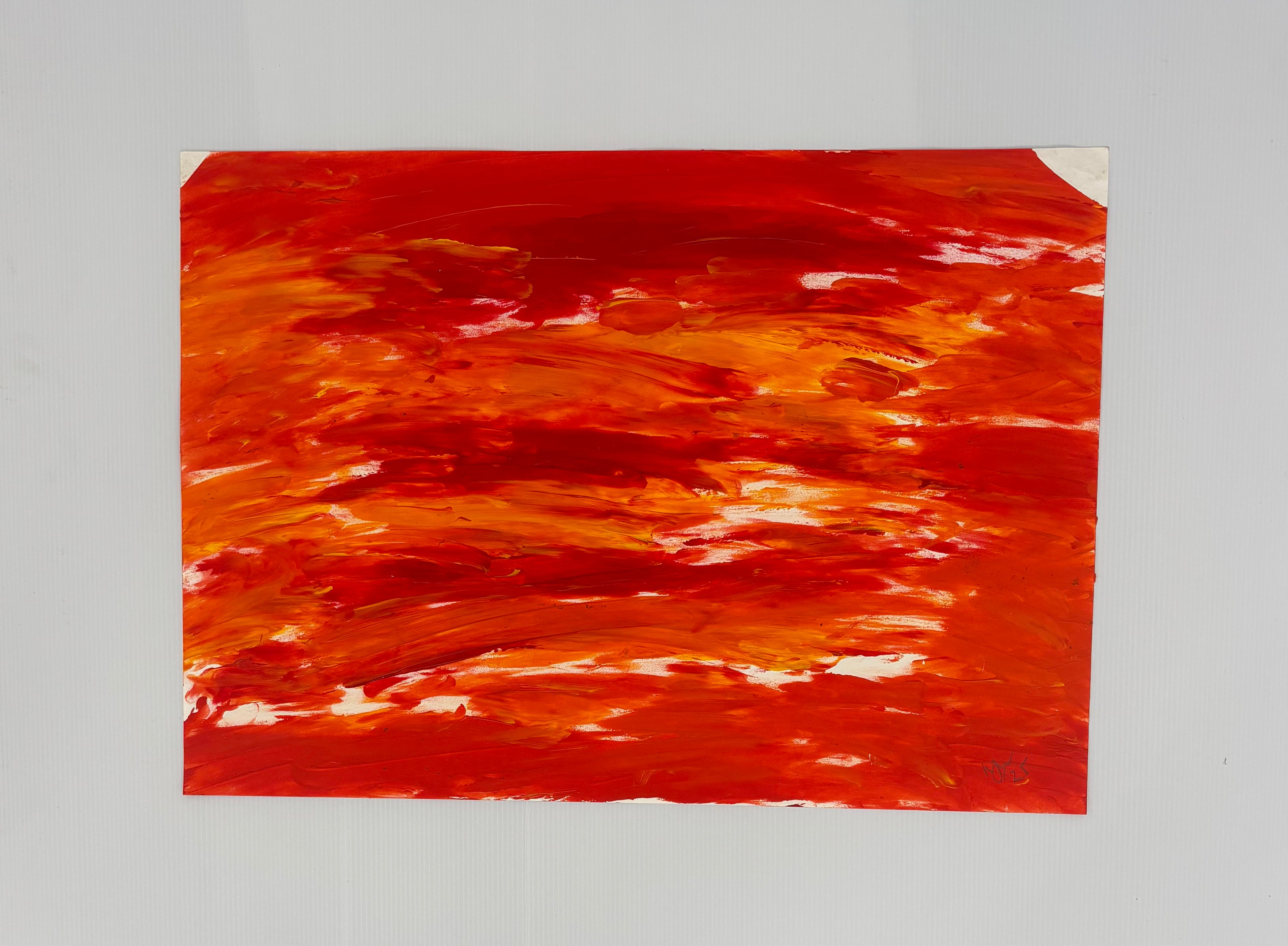 Red sky 1 — original artwork by Matt Webb
