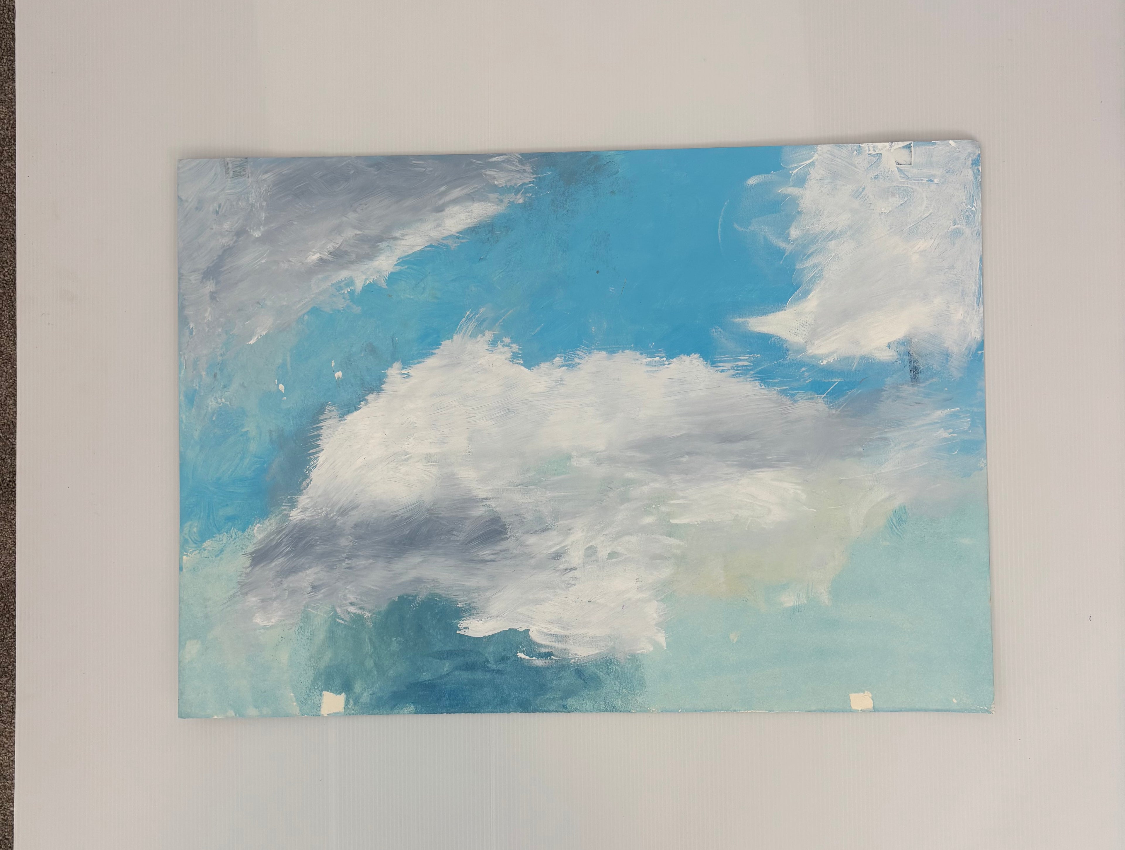 Blue sky 18 — original artwork by Matt Webb