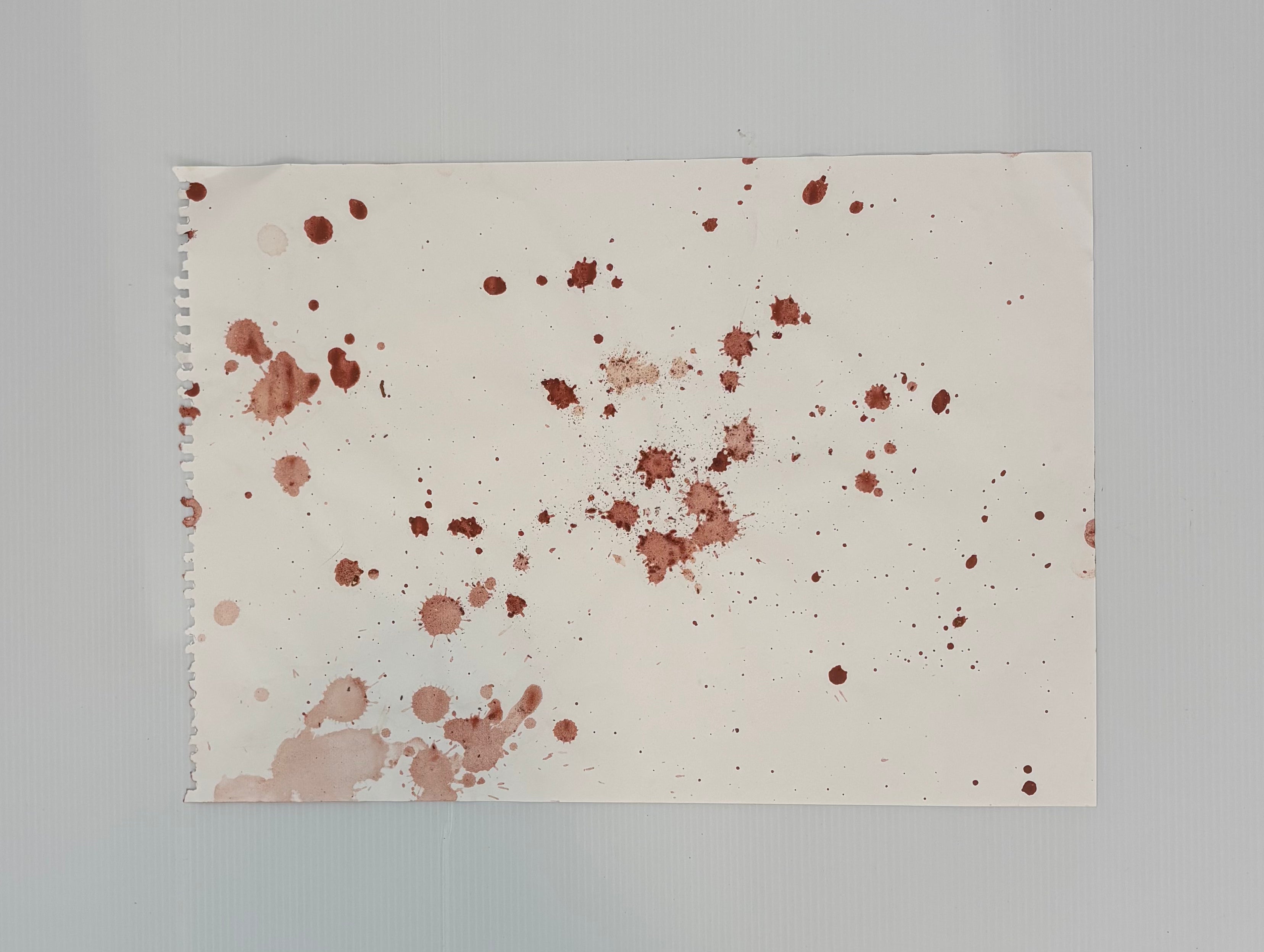 crime scene — original artwork by Matt Webb