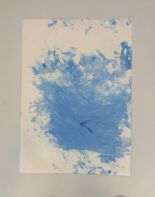 Big blue drift 1 — original artwork by Matt Webb
