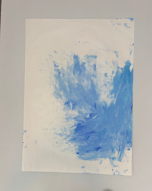 big blue drift 2 — original artwork by Matt Webb