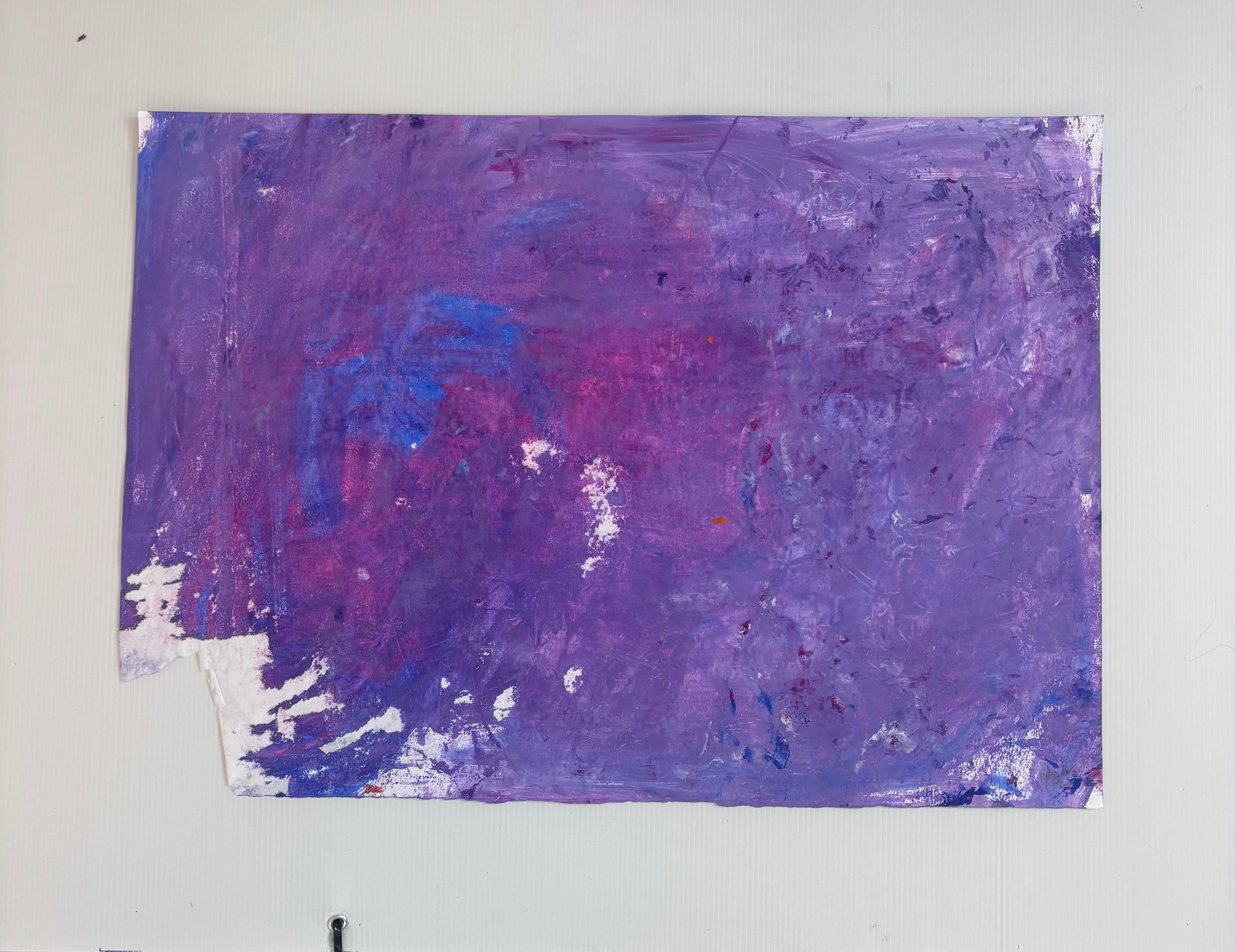 purple rain — original artwork by Matt Webb
