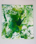 green frog — original artwork by Matt Webb