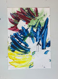 roosters — original artwork by Matt Webb