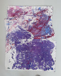 a scared horse in a purple haze — original artwork by Matt Webb