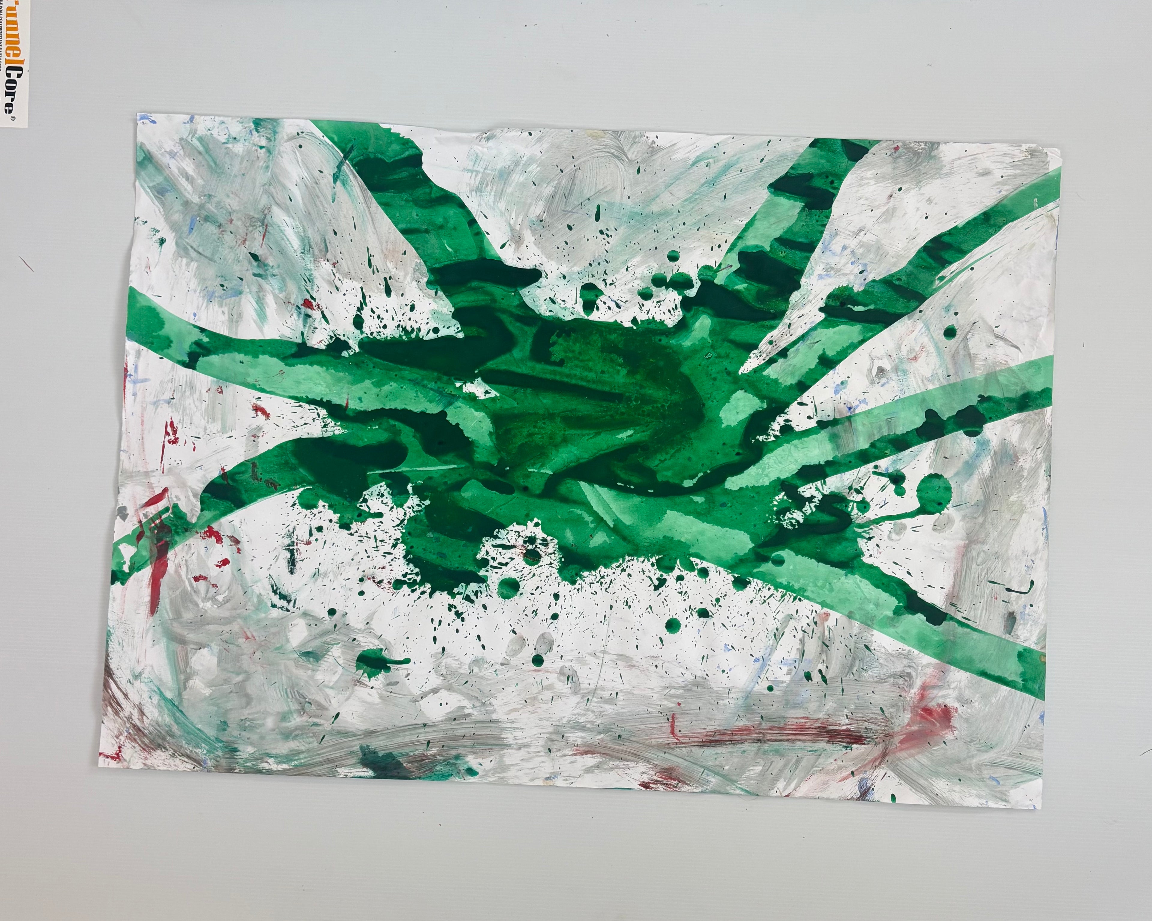 angry crab — original artwork by Matt Webb
