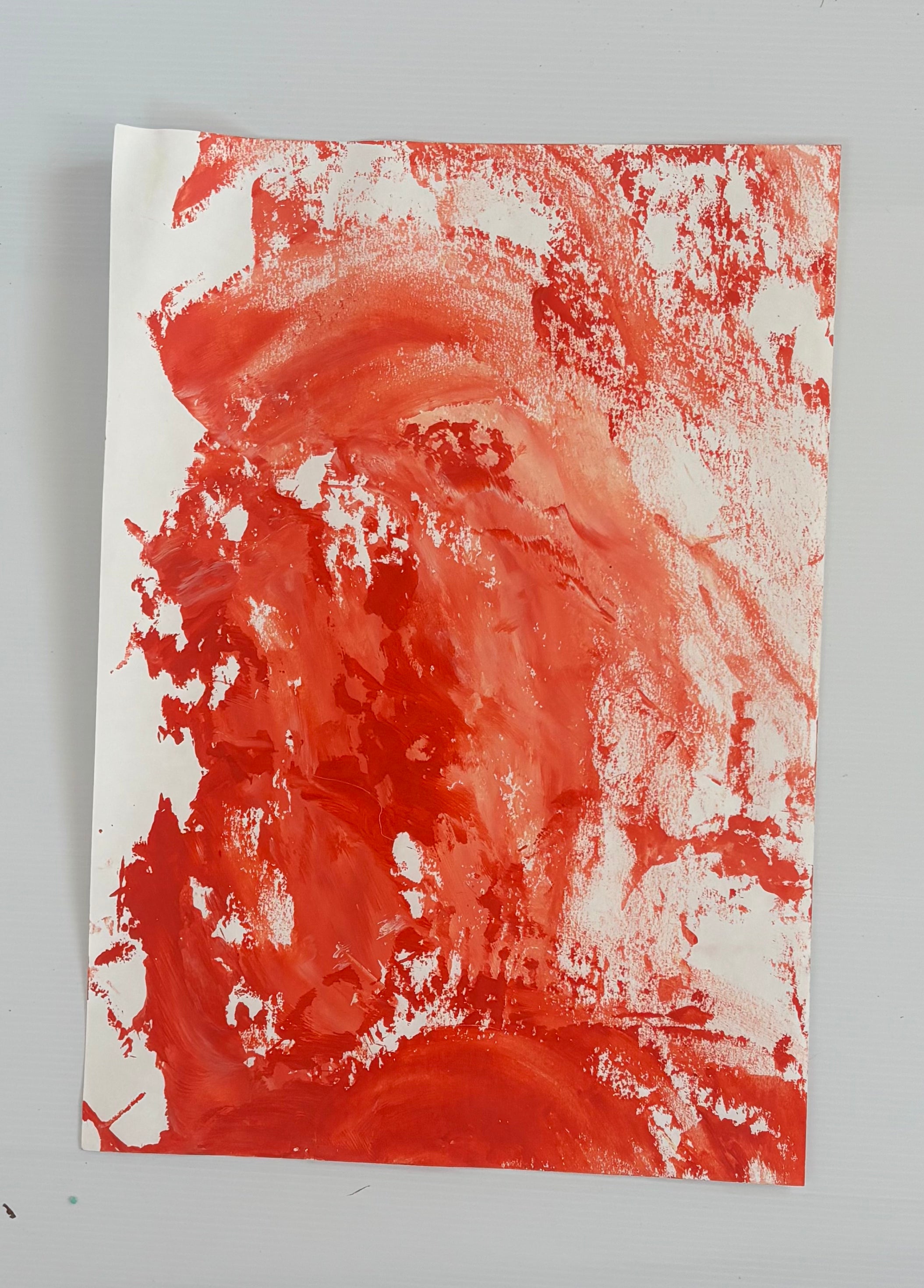red rooster — original artwork by Matt Webb