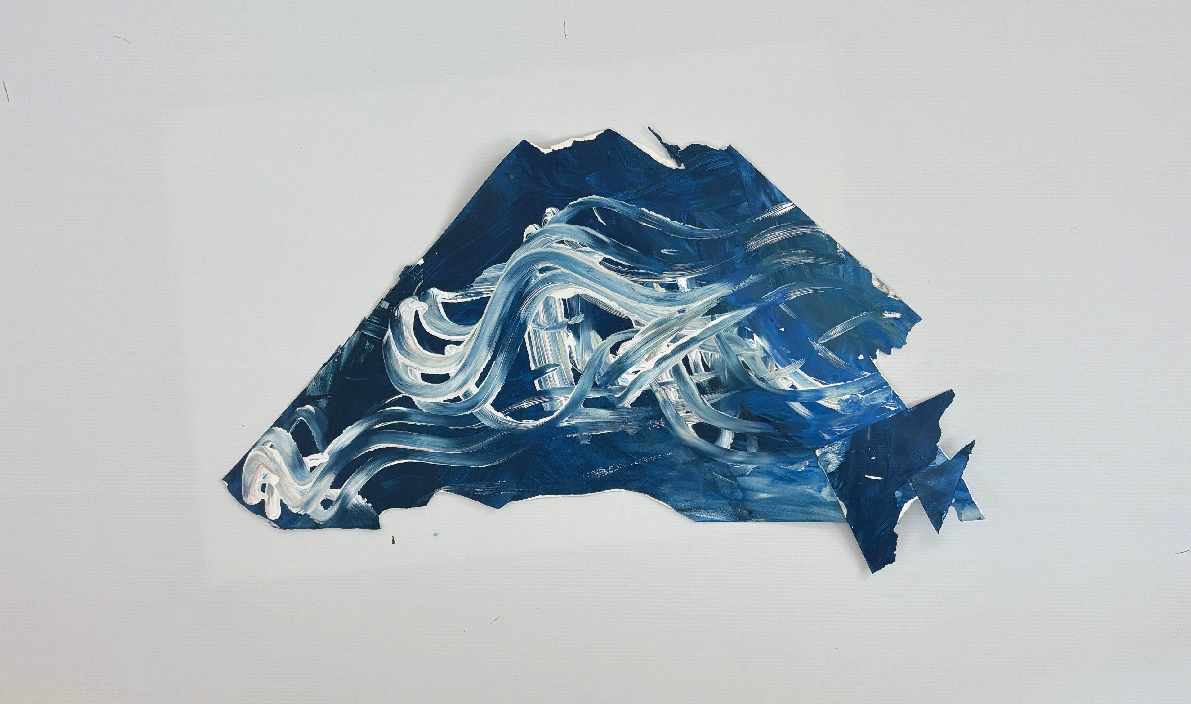 fishy triangle 2 — original artwork by Matt Webb